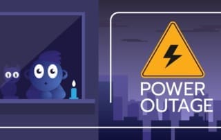 Illustrates blackout emergency