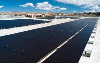 arlen ness solar panel array installation by Synergy Power showing PV panels