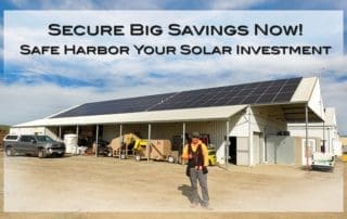 Secure Big Savings Now: Safe Harbor Your Solar Investment
