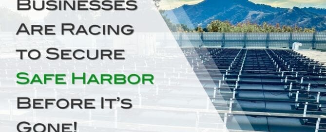 Businesses Are Racing to Secure Safe Harbor Before It's Gone!